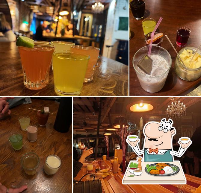 Еда в "Лаборатория вкуса"