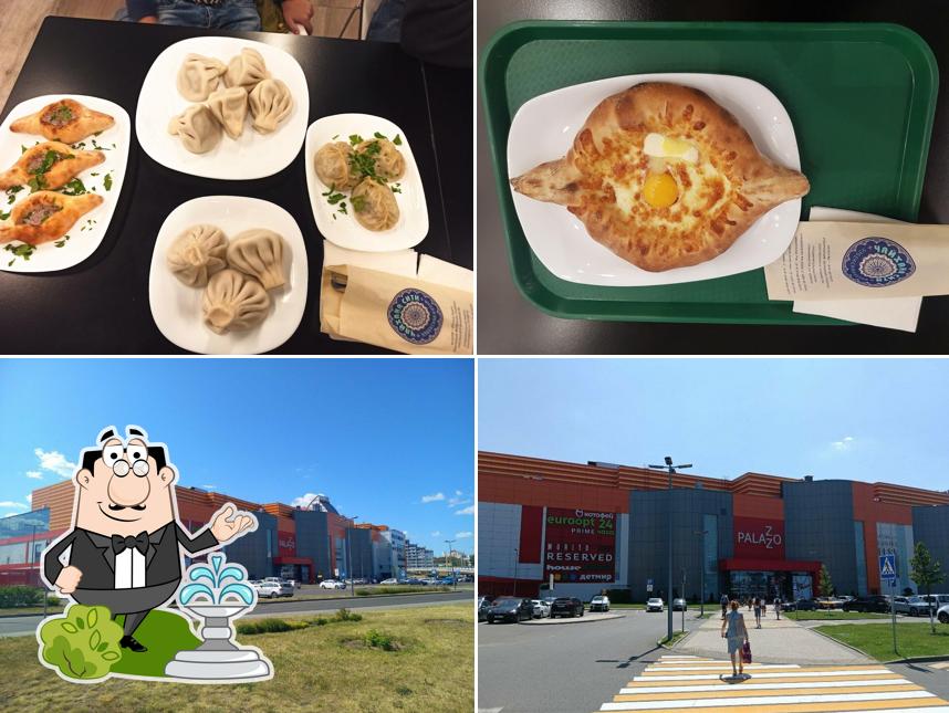 Внешнее оформление и еда в Чайхана-сити