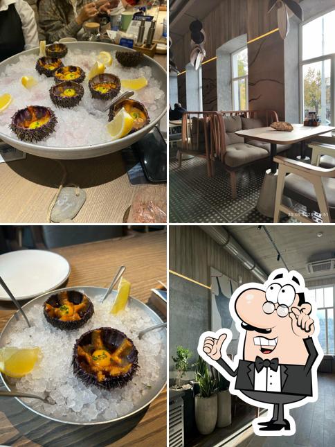 Посмотрите на внутренний интерьер "Custo"