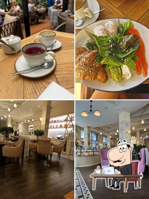 Посмотрите на внутренний интерьер "Волконского"