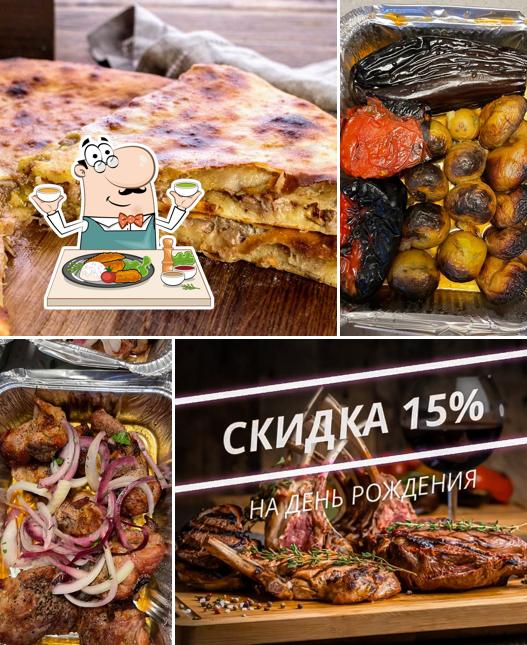 Еда в "Быке да баран"