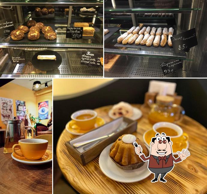 Блюда в "Маленькой Пекарне Журавлевых"