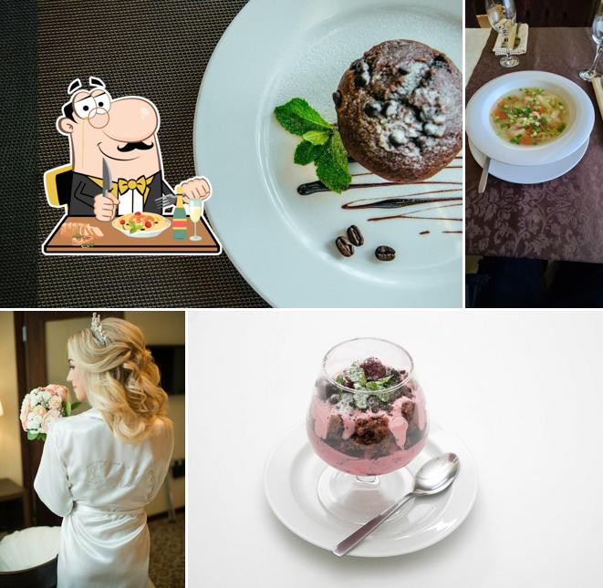 Шоколадный мусс в "Бардине отель Новокузнецк"