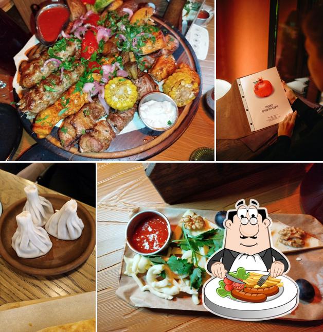 Блюда в "Багратиони"