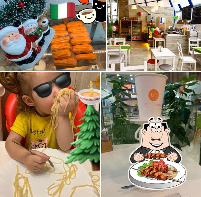 Помимо прочего, в Pizza Preferita есть еда и внутреннее оформление