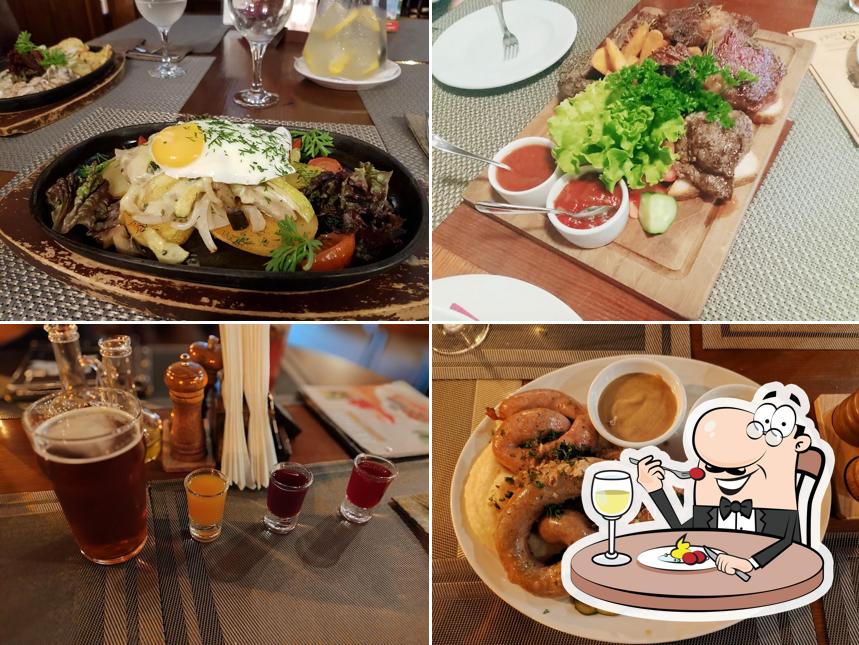 Еда в "Британнике"