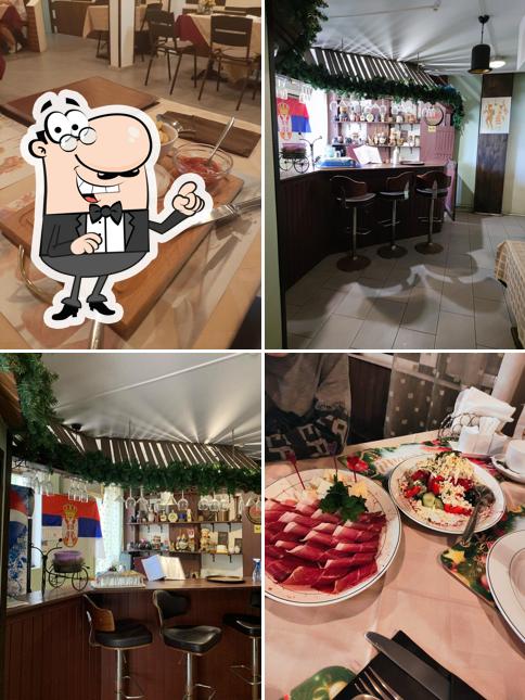 Интерьер "Сербской Мясары"