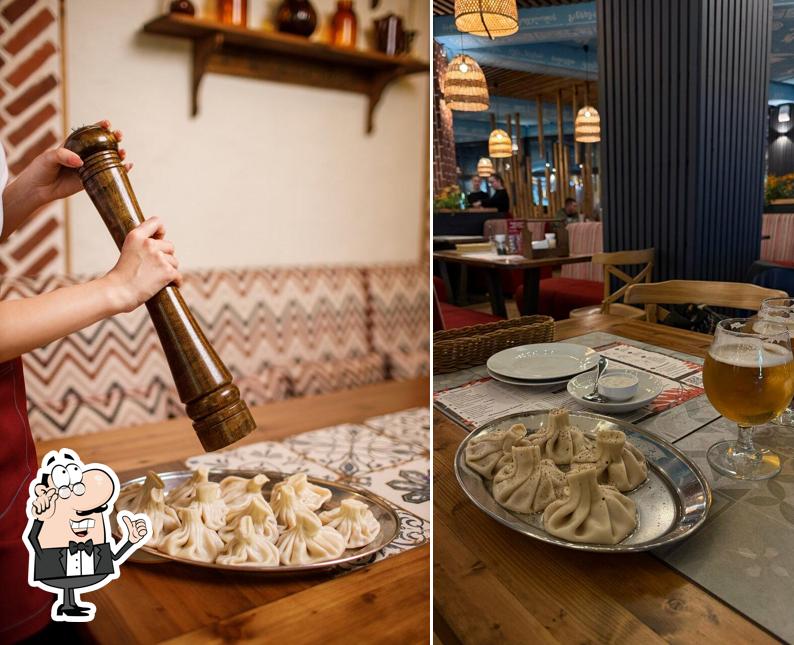 Посмотрите на внутренний интерьер "Старик Хинкалыч"