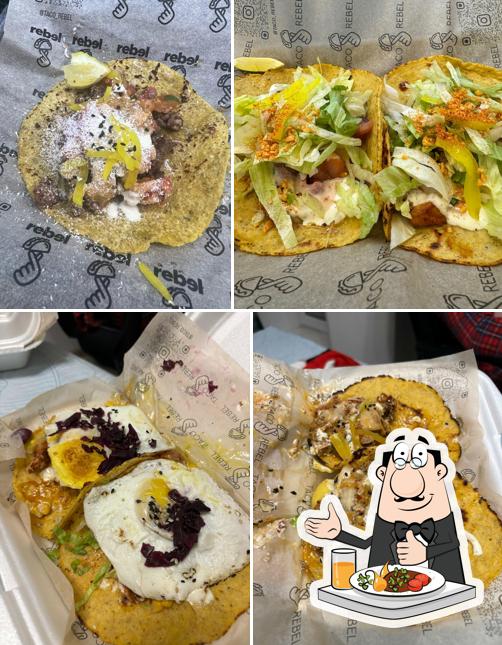 Блюда в "Taco Rebel"