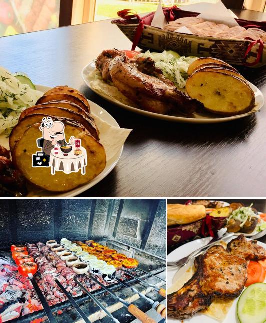 Еда и внутреннее оформление - все это можно увидеть на этом снимке из Arm Food