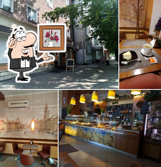 Интерьер "Булочной на Хмельницкого"