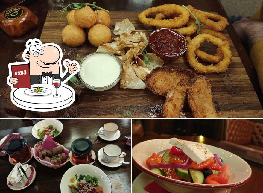 Блюда в "Углях"