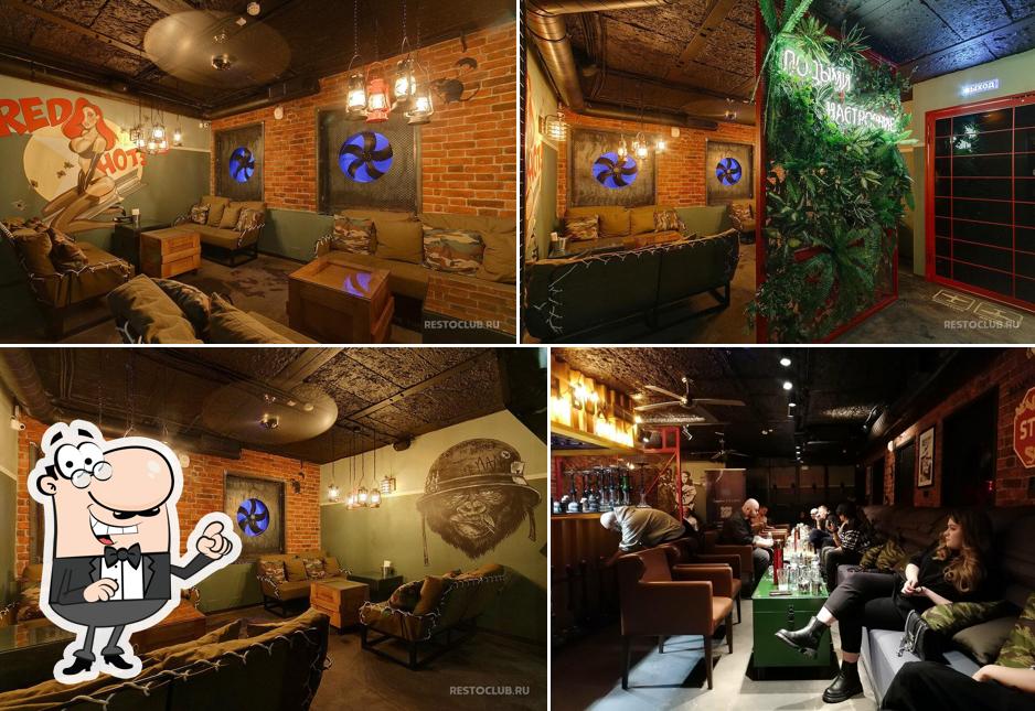 Посмотрите на внутренний интерьер "Ресторана НООКАН BOX Aviator"