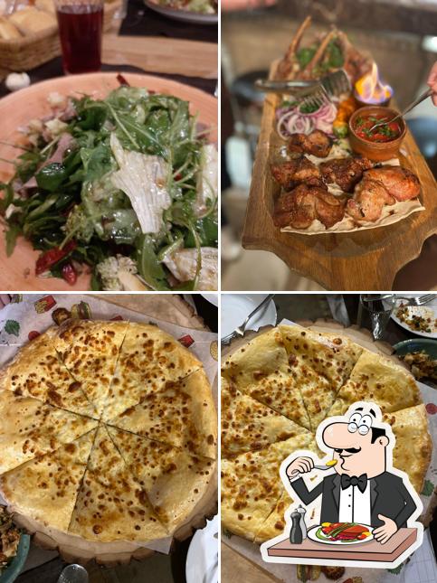 Блюда в "Мускат"