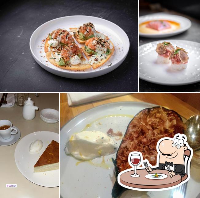 Еда в "Cutfish Bistro"