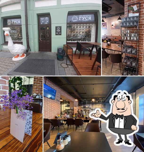 Два весёлых гуся