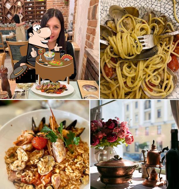 Еда в "Da Claudio"