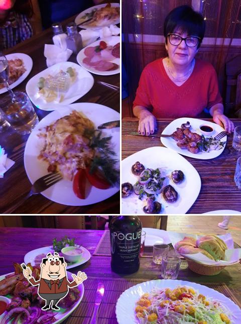 Еда и внутреннее оформление в Семейный очаг