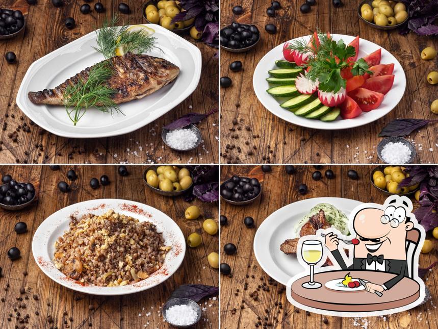 Блюда в "Олимпе"