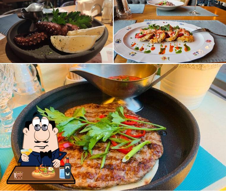 Брускетта в "Кафе Че дор"