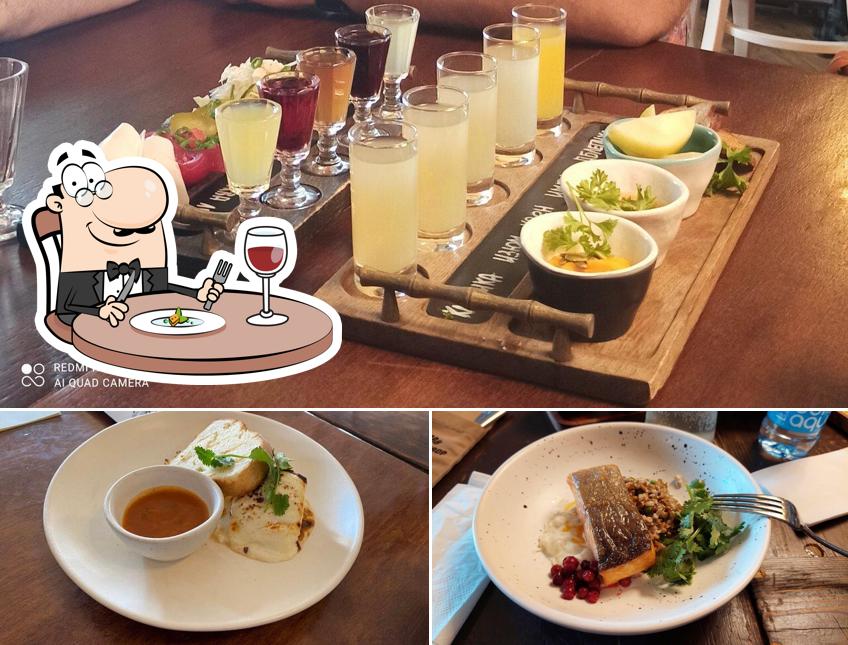 Блюда в "Гостином дворе"