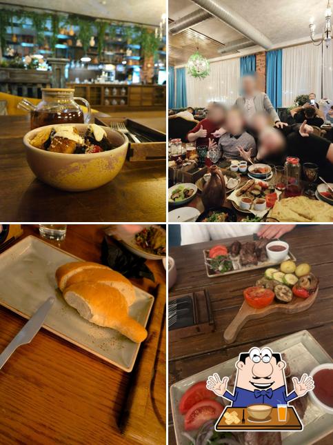 Еда в "Ресторане Цех"