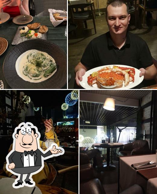 Интерьер "Фермерского ресторана "Огонек""