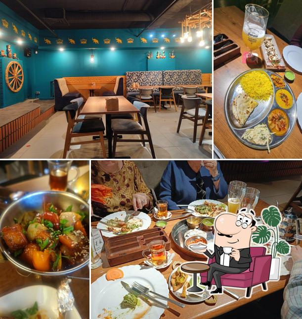 Посмотрите на внутренний интерьер "Нура-Таджа"