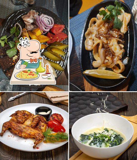 Блюда в "Кафе 29 Крабове"