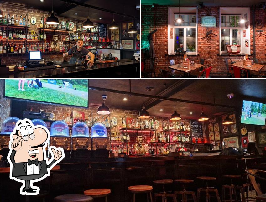 Интерьер "Бара Калинина"