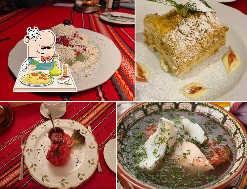 Еда в "Бабе Марте"