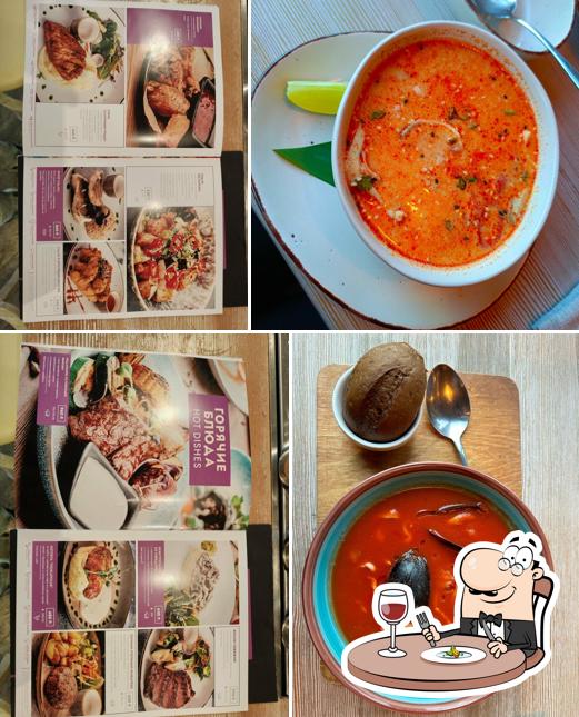 Блюда в "Москве"