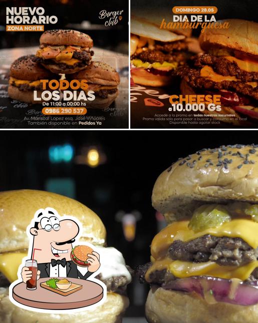 Гамбургер в "Burger club"