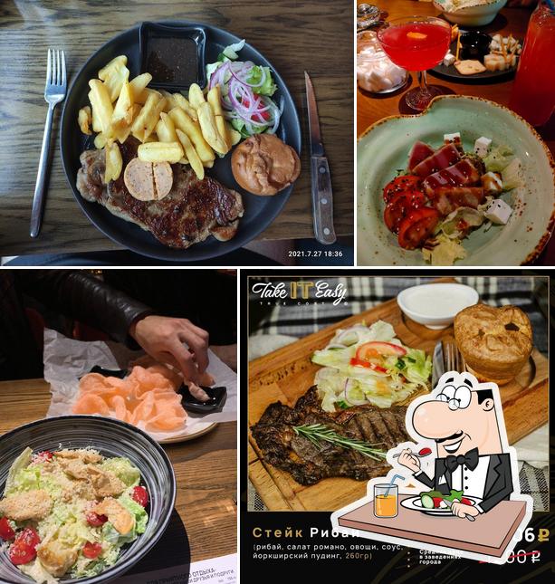 Блюда в "Take IT Easy"