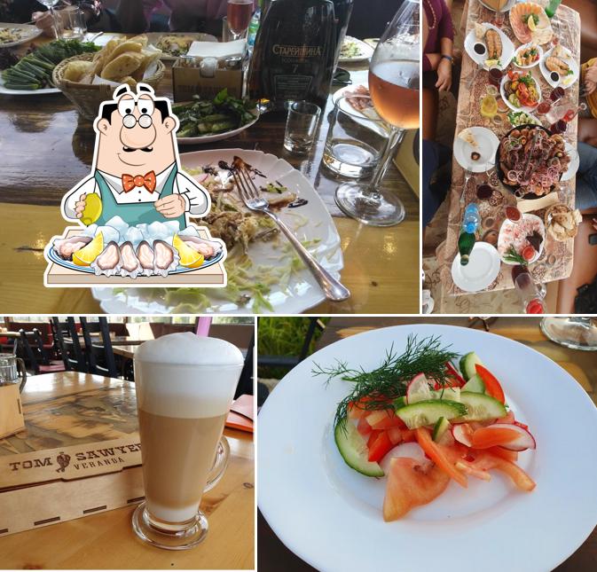 Устрицы в "Томе Сойере"