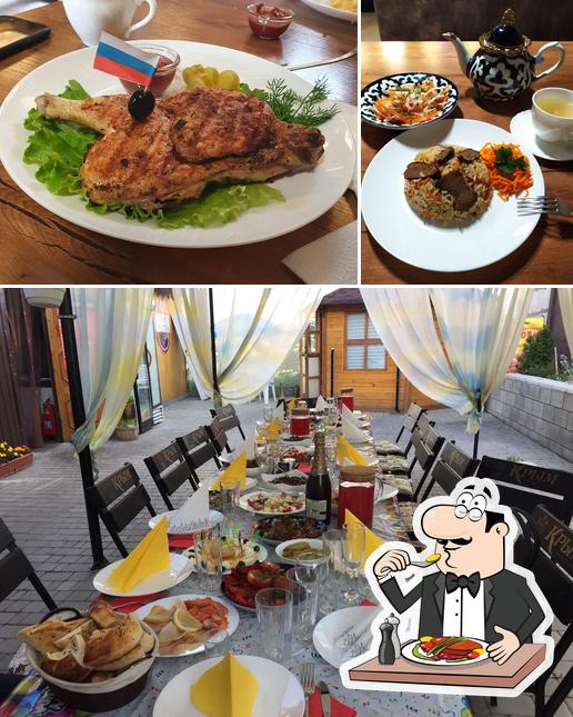 Еда в "Кафе Ташкент"