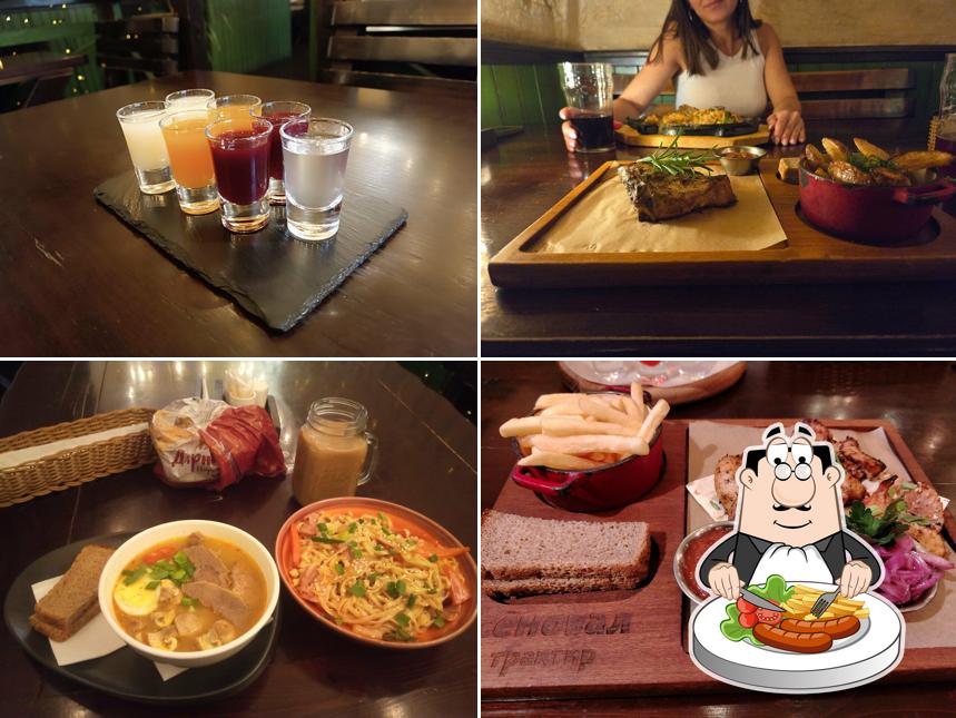 Еда в "Сеновале"