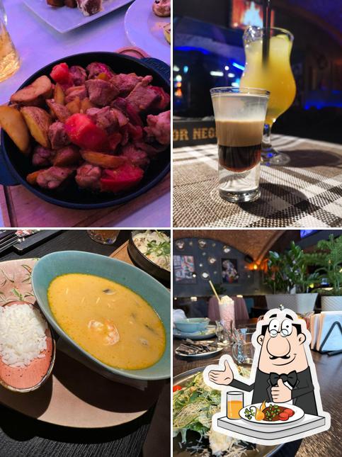 Еда в "Humor negro"