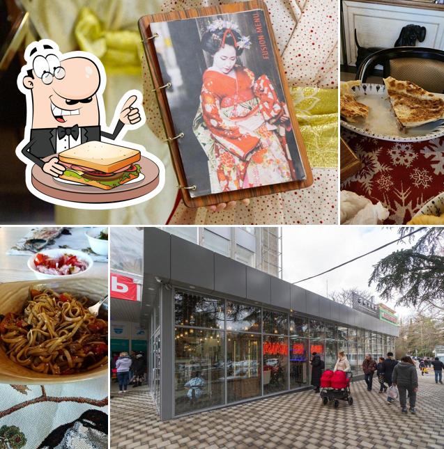 Сэндвичи с сыром на гриле в "Дильбар"