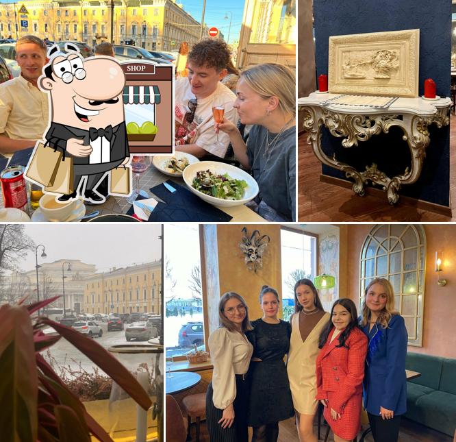 Наслаждайтесь пейзажем, который открывается из "Sapori d’Italia"