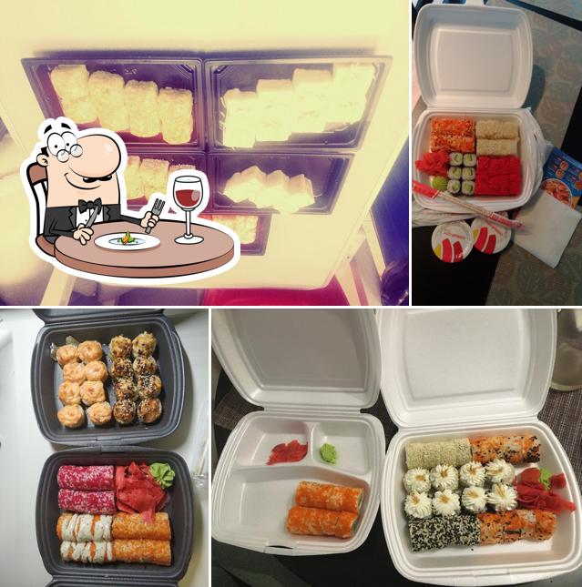 Блюда в "Суши Wok"