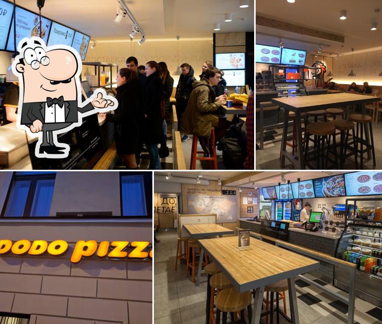 Интерьер "Додо Пицца"