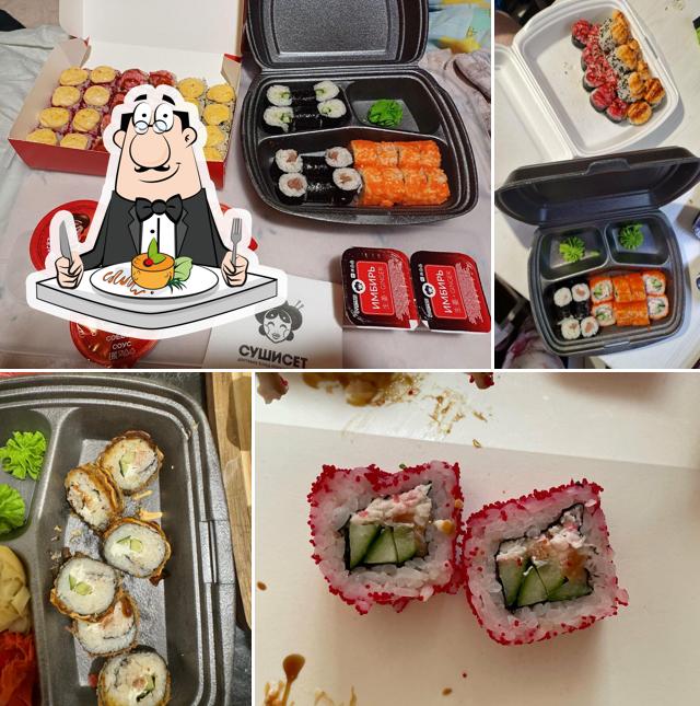 Блюда в "СУШИ СЕТ"