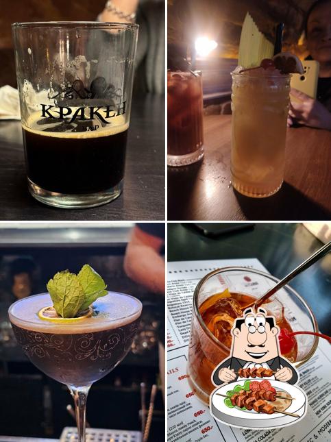 Шоколадный мусс в "Кракене БАР"