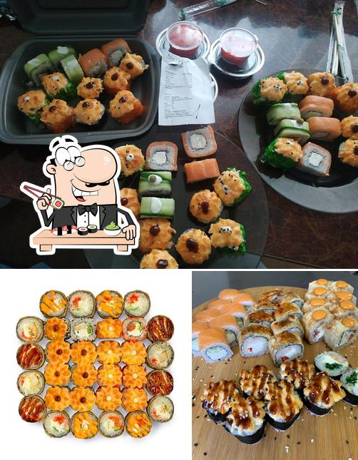 Попробуйте различные сеты суши