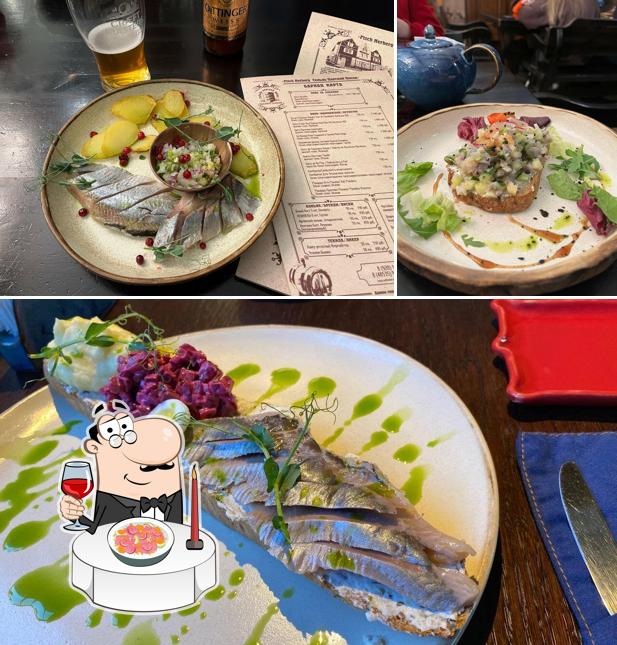 Тартар из тунца в "FISCH HERBERG Сельди Царский Посол"