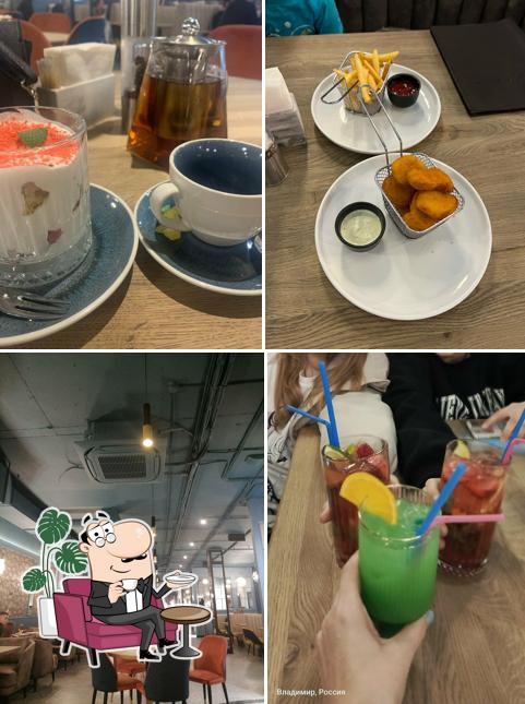 Посмотрите на внутренний интерьер "Грильмания"