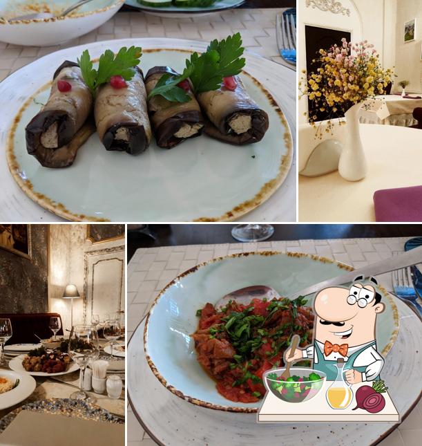 Свекольный салат в "Колхи"