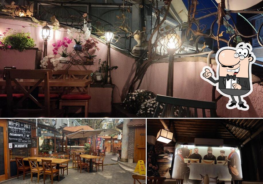 Интерьер "Хинкальный Дворик Важбатони"