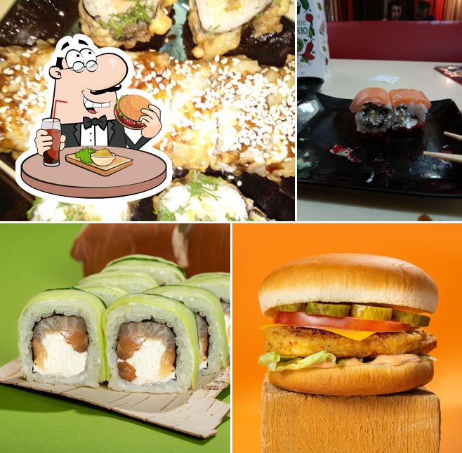 Отведайте гамбургеры в "Автосуши"